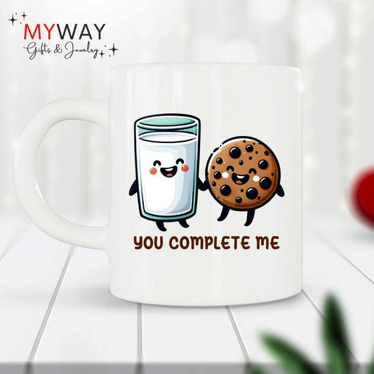 Tazza Personalizzata "You Complete Me" – Regalo Unico per San Valentino