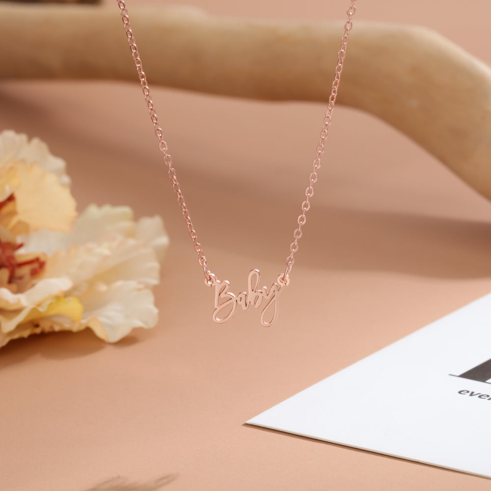 Collana personalizzata con nome "Calligraphy"